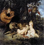 Peter Paul Rubens Romulus and Remus. oil painting artist